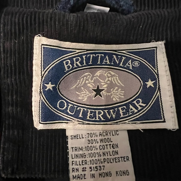 Vintage Men’s Brittania Outerwear Flannel Quilted Wool Blend Jacket - Picture 5 of 9